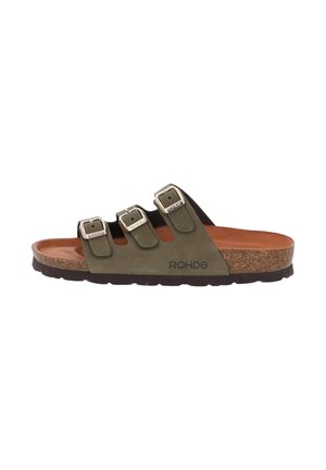 Mules - olive