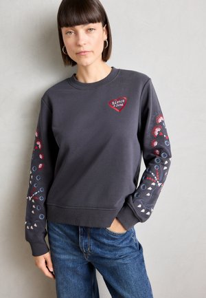 REGULAR FIT - Sportska majica - charcoal