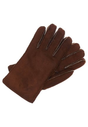 CLASSIC SILK LAMB - Gants - saddlebrown / natur
