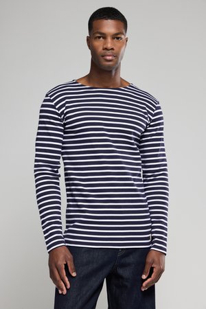MARINIÈRE CLASSIC T-SHIRT - Longsleeve - navire/blanc