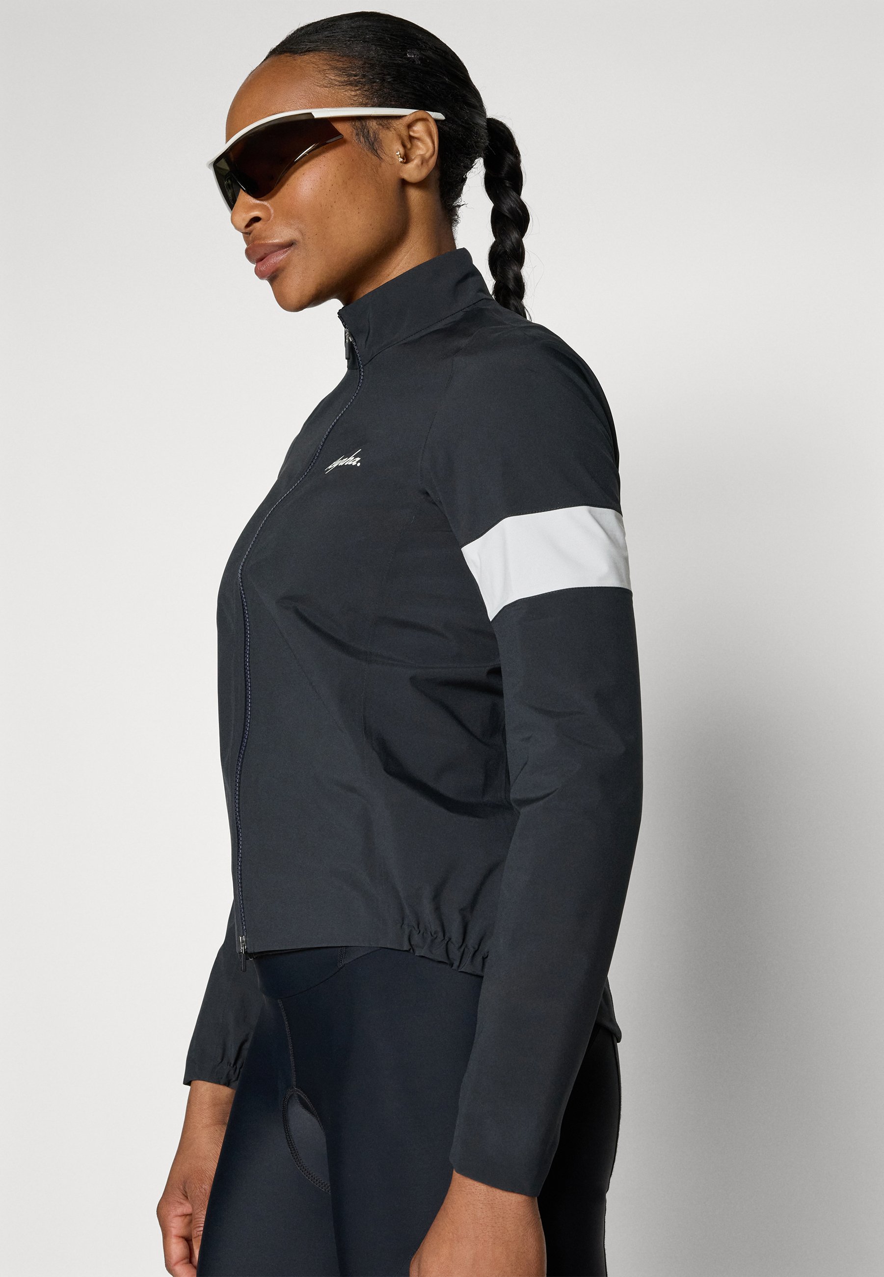 Rapha WOMENS CORE RAIN JACKET - Windjack - black/white/zwart