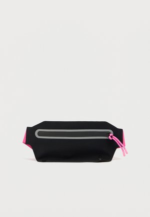 Bum bag - black/pink