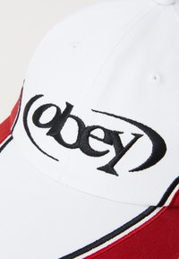 Obey Clothing SPEEDWAY PANEL BACK UNISEX - Kapa - white multi