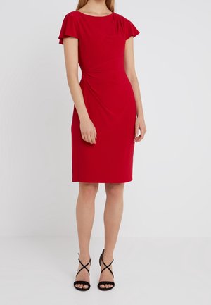 Etui-jurk - red