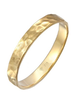 STRUCTURED BAND - Anello - gold coloured