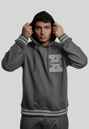 Felpa con cappuccio - black