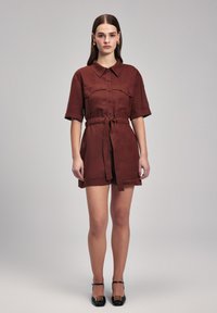 adL SHORT SLEEVE - Jumpsuit - brown