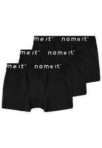 Name it - NKMBOXER 3 PACK - Hlače - black Miniaturna slika 1