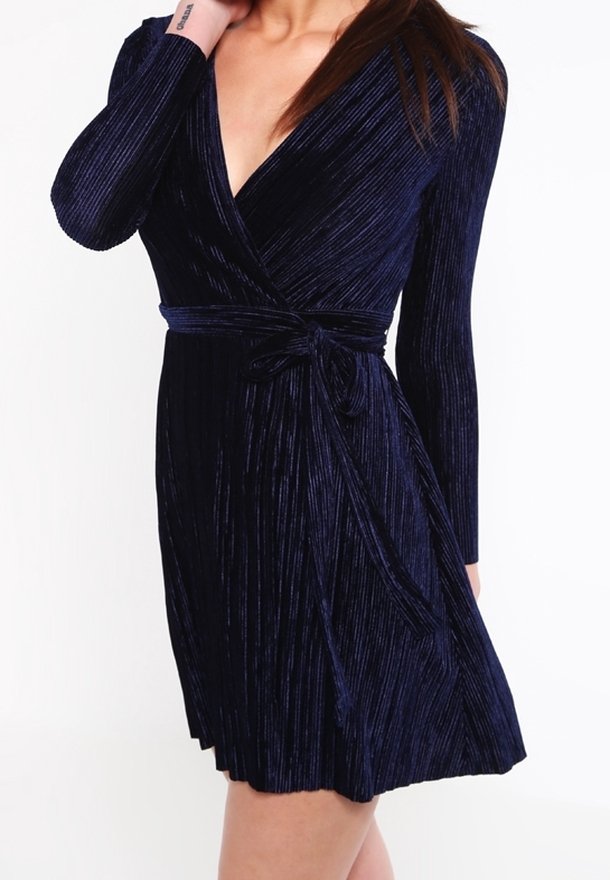 Topshop Day dress - dark blue - (Pre-owned) - Zalando.ie