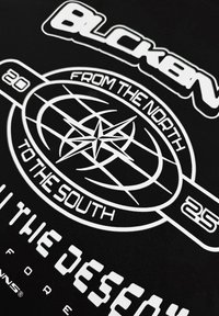 Black Bananas COMPASS - T-shirt print - black