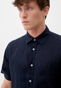 s.Oliver KURZARM AUS  - Hemd - navy