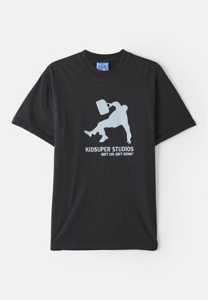 Kidsuper GET UP, GET GOIN' TEE - T-shirt imprimé - black