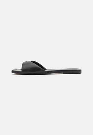 Pantolette flach - black