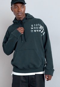MM6 Maison Margiela Sweatshirt com capuz - black