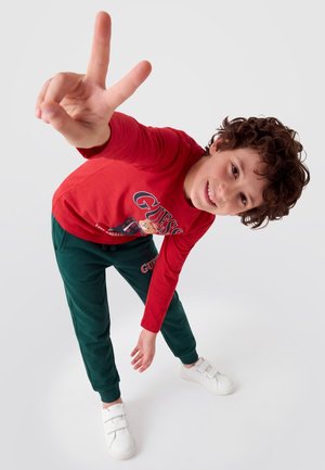 Guess, BABY TODDLER KIDS  LS T-SHIRT - T-shirt à manches longues - rot