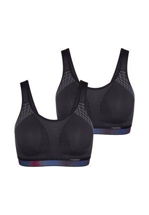 2-PACK ACTION CARDIO FLOW - Bustier - black