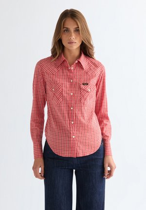 WESTERN - Πουκαμίσα με κουμπιά - flame scarlet