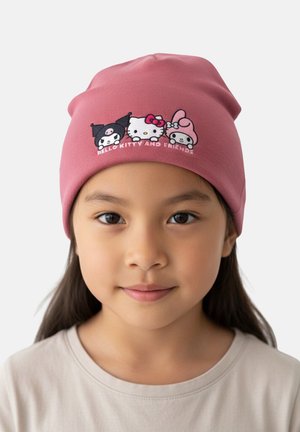 Hello Kitty, HELLO KITTY BEANIE FRIENDS ÜBERGANGSMÜTZE MÜTZE - Mütze - pink