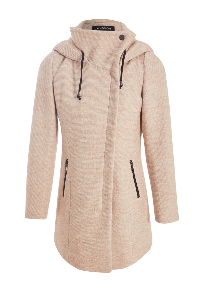 Cache Cache ASYMMETRISCH GESCHWUNGENER  - Manteau court - beige