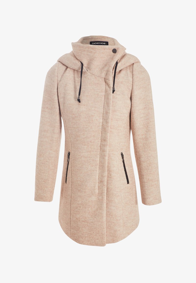 Cache Cache ASYMMETRISCH GESCHWUNGENER - Manteau court - beige