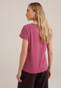 WE Fashion Jednoduché tričko - pink