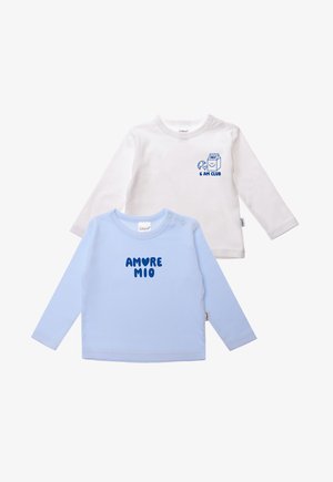 Liliput, 2 PACK AMORE MIO - Long sleeved top - weiß-hellblau