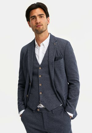 HEREN SLIM FIT - Colbert - dark blue