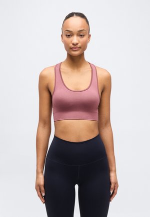 ONPDAISY-2 SEAM BRA - Sujetadores deportivos con sujeción media - rose brown