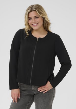Kaffe Curve Lehká bunda - black deep