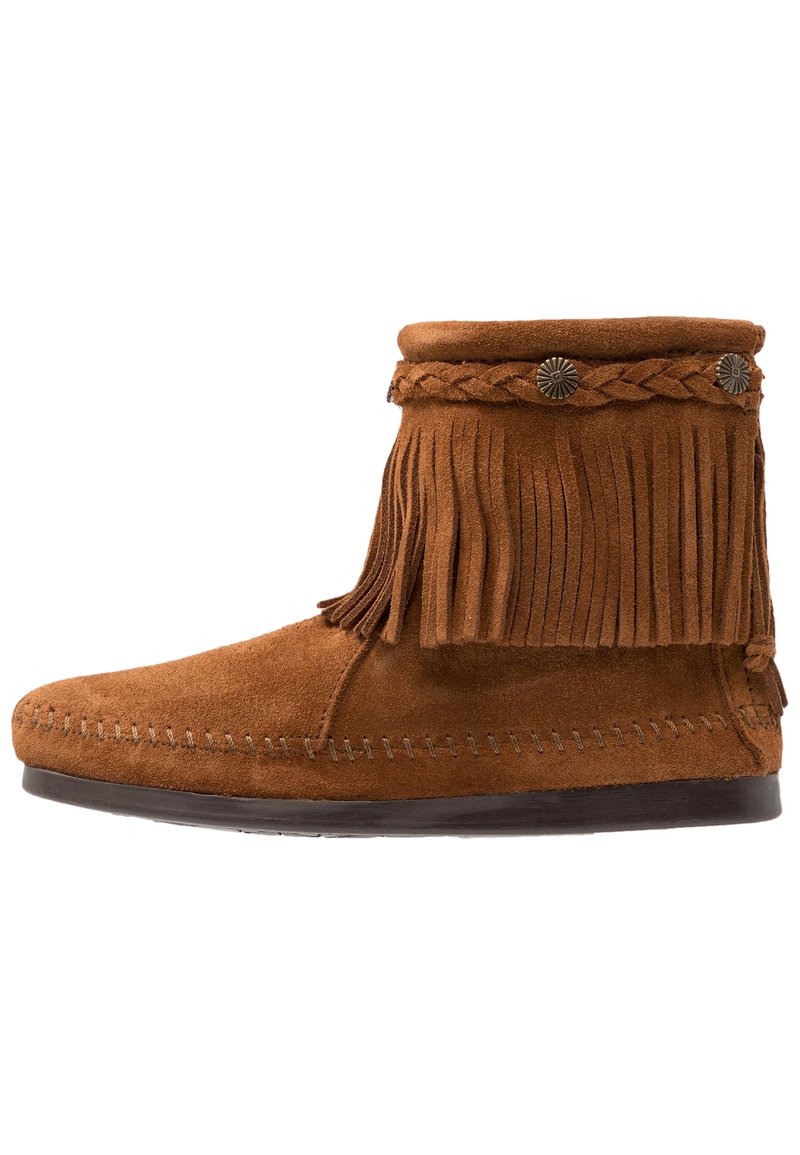 minnetonka Korte laarzen donkerbruin minnetonka Korte laarzen donkerbruin