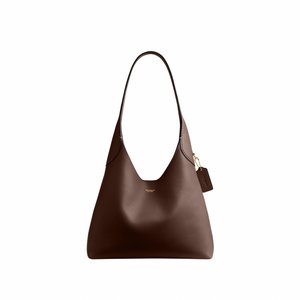 COACH BROOKLYN SHOULDER BAG - Kabelka - brown