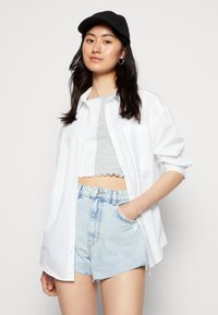 Even&Odd Top - white/mottled light grey