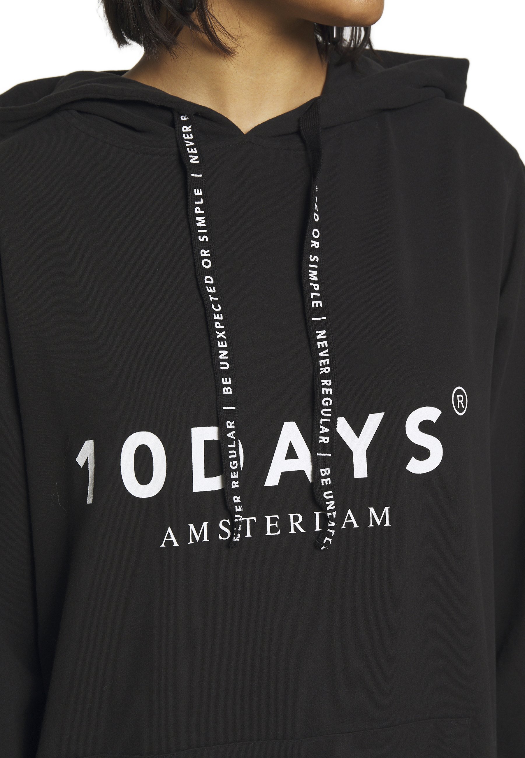 10DAYS THE HOODIE Kapuzenpullover black 10DAYS THE HOODIE Kapuzenpullover black