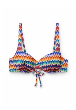Calzedonia, VIBRANT CHEVRON BALCONETTE - Bikini-Top - multicolor