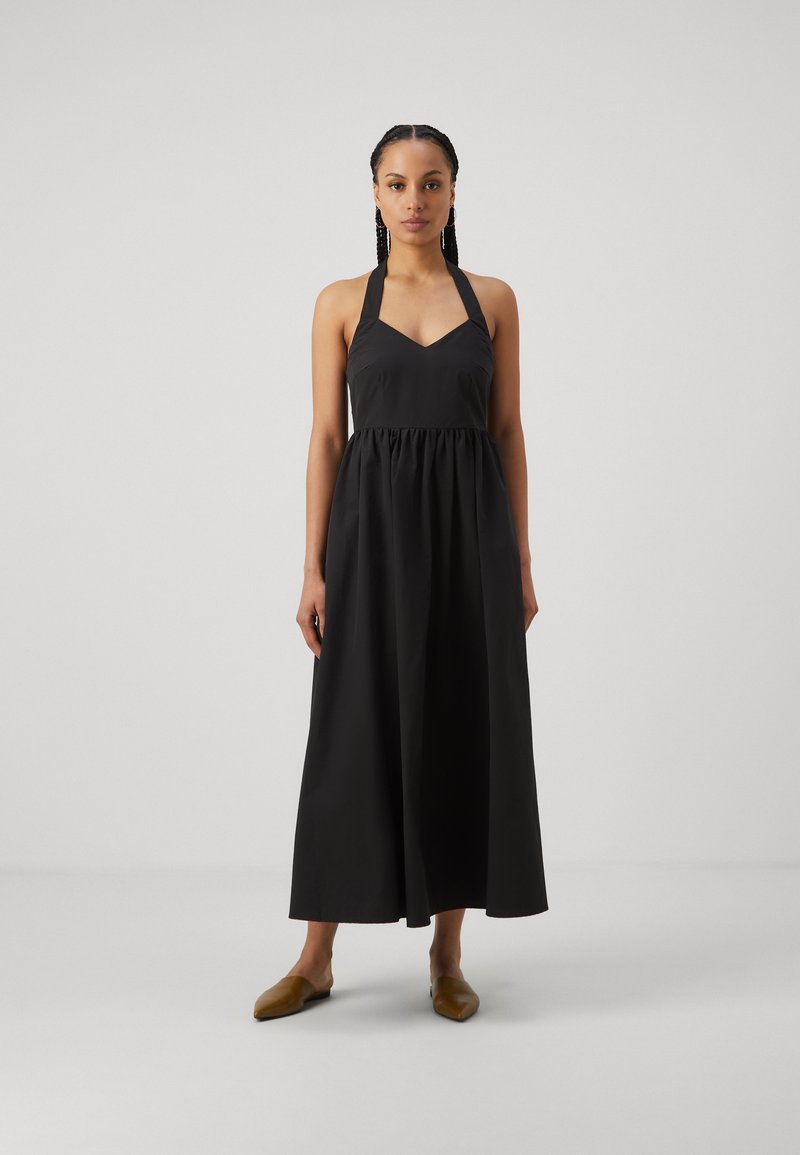 Selected Femme - SLFTANNER STRAP DRESS - Denní šaty - black, Zvětšit