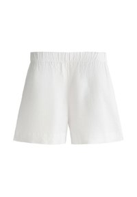 LINEN BERMUDA - Shorts - white
