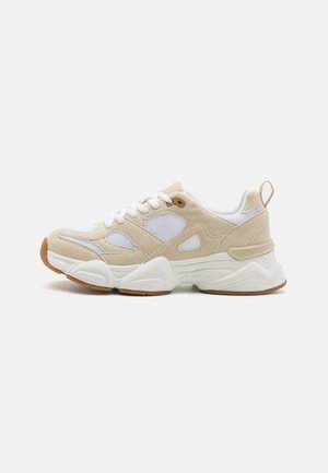 Baskets basses - beige/white