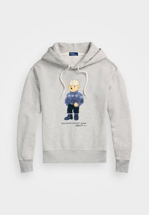 Polo Ralph Lauren POLO BEAR COTTON BLEND HOODIE - Sweatshirt - taylor heather