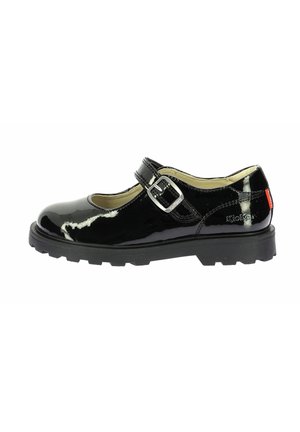 Ballerine con cinturino - noir