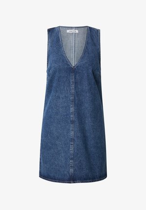 EDITED, XRISTINA - Jeanskleid - blue denim blau