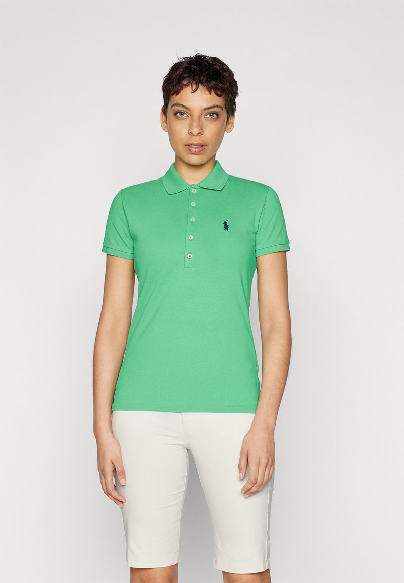 Polo Ralph Lauren - SLIM FIT STRETCH POLO SHIRT - Poloskjorter - tiller green, Forstørre