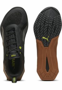Puma FUSE 3.0 - Zapatillas de entrenamiento - black teak lime pow