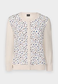 WOMENS CARDIGAN - Cardigan - off-white, blue