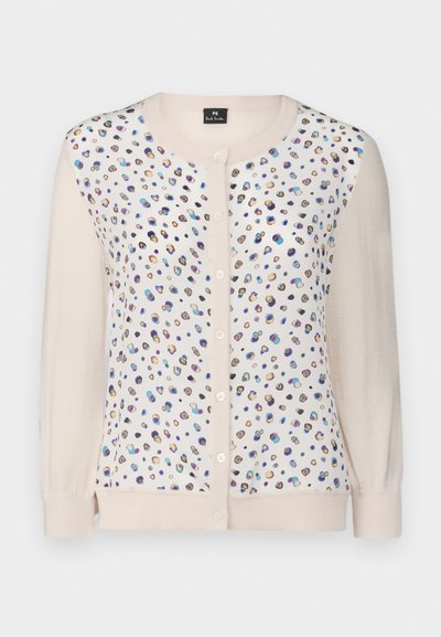 PS Paul Smith WOMENS CARDIGAN - Cardigan - off-white, blue