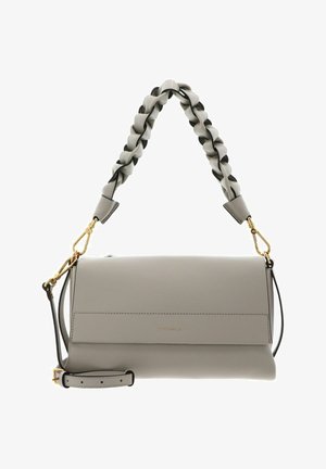 Coccinelle, BOHEME GRANA DOUBLE SHOULDER BAG - Handtasche - eucalipto fango