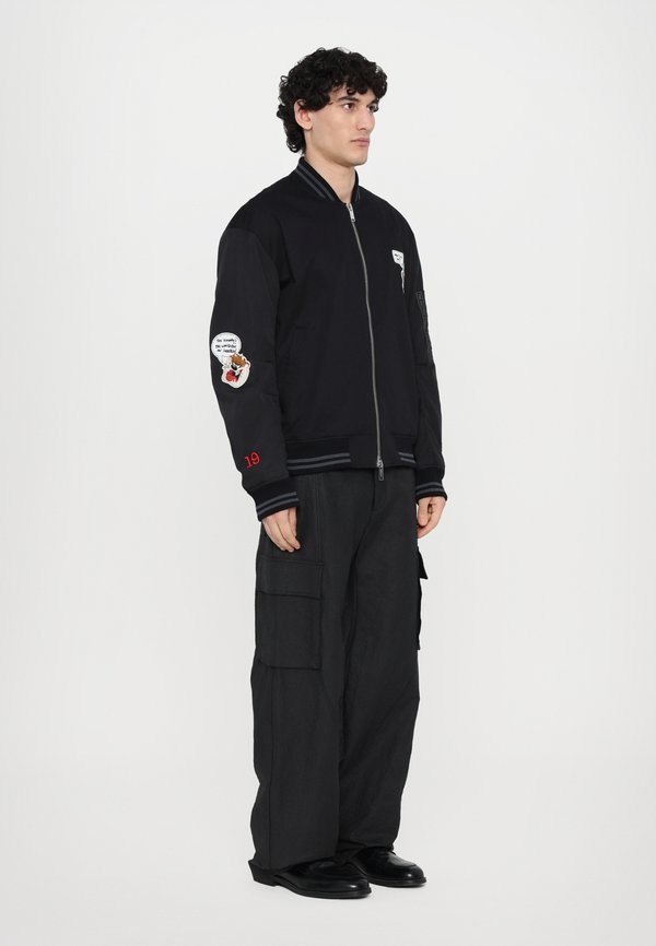 GIUBBOTTO - Bomber Jacket - nero3