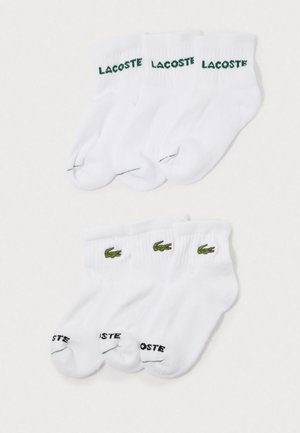 QUARTER SOCK 6 PACK UNISEX - Șosete - blanc