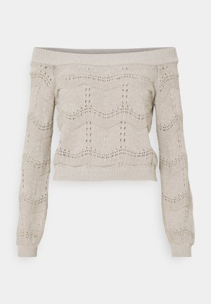 ONLVILDA LIFE - Pullover - pumice stone