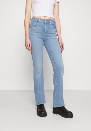Bootcut jeans - light-blue denim