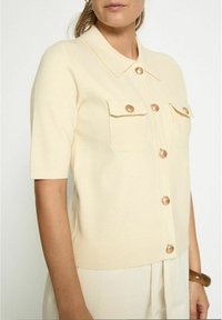 PEPPERCORN Kardigán - whitecap grey